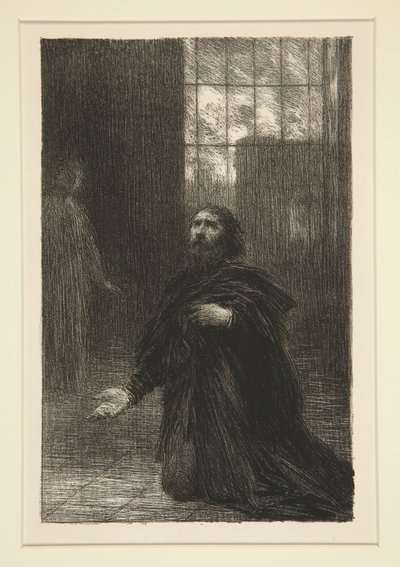 Rienzi: akt V, modlitwa Rienziego autorstwa Henri Fantin-Latour
