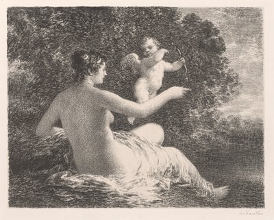 Wenus i Kupidyn autorstwa Henri Fantin-Latour