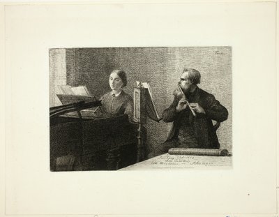 Utwór Schumanna autorstwa Ignace Henri Jean Fantin-Latour