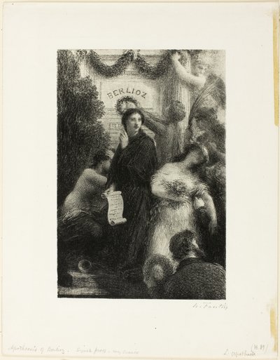 Apoteoza autorstwa Ignace Henri Jean Fantin-Latour