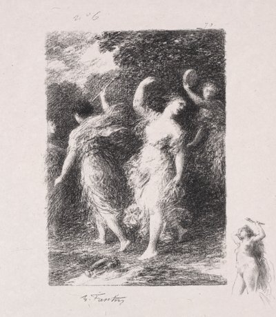 Bachus autorstwa Ignace Henri Jean Fantin-Latour