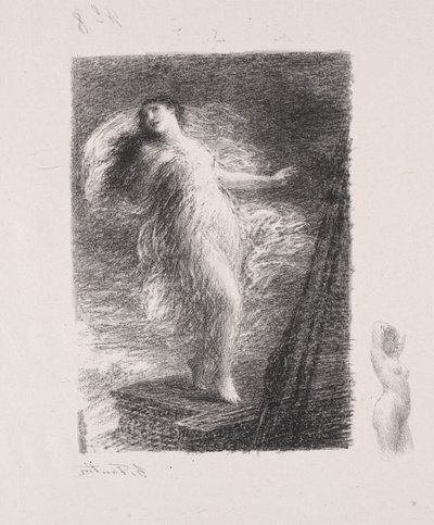 Młoda Tarentina autorstwa Ignace Henri Jean Fantin Latour
