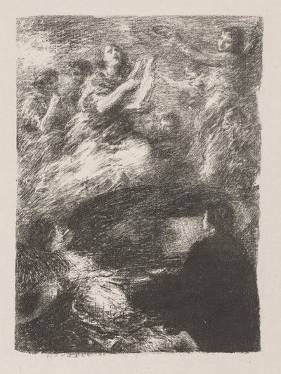 Ostatni temat Roberta Schumanna autorstwa Ignace Henri Jean Fantin-Latour