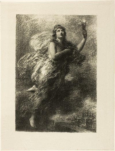 Wolność autorstwa Ignace Henri Jean Fantin-Latour