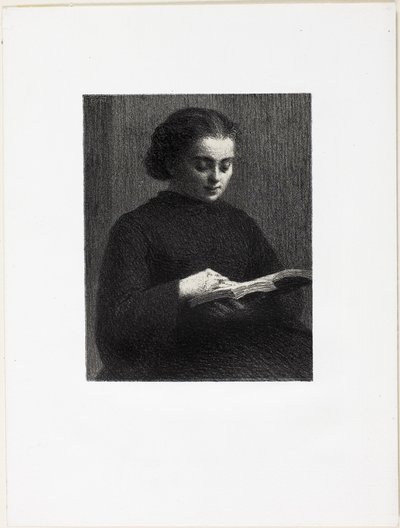 Czytanie autorstwa Ignace Henri Jean Fantin-Latour