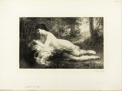 Zaduma autorstwa Ignace Henri Jean Fantin-Latour