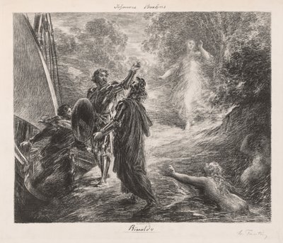 Rinaldo autorstwa Ignace Henri Jean Fantin-Latour