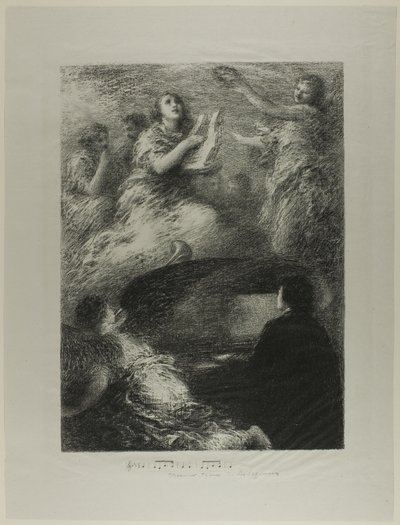 Ostatnia kompozycja Roberta Schumanna autorstwa Henri Fantin Latour