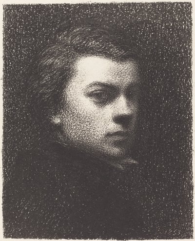 Autoportret w Seventeen autorstwa Ignace Henri Jean Fantin Latour
