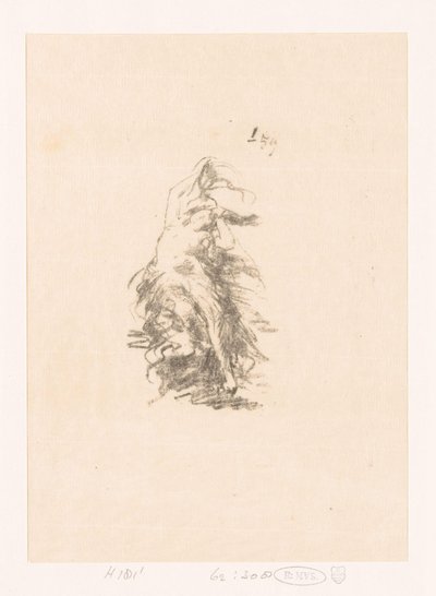 Studium tańczącej kobiety autorstwa Ignace Henri Jean Fantin-Latour