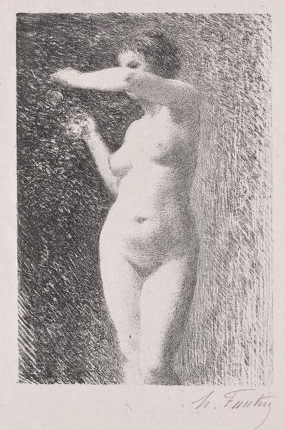 Studiuj dla Ewy autorstwa Ignace Henri Jean Fantin Latour