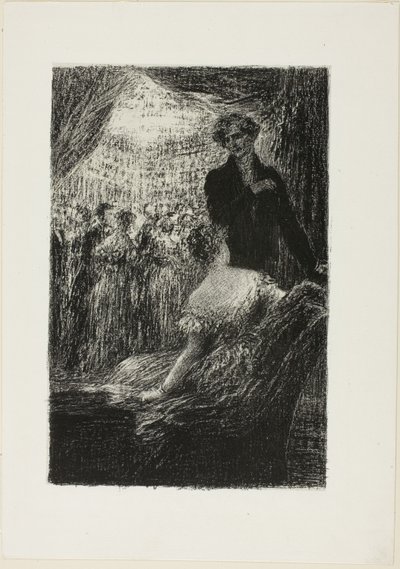 Fantastyczna Symfonia: Bal, od Hectora Berlioza, jego życie i twórczość autorstwa Ignace Henri Jean Fantin Latour