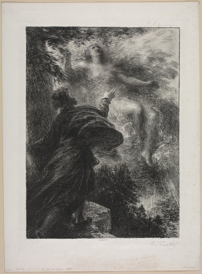 Wróżka Alp, 1885. autorstwa Ignace Henri Jean Fantin Latour