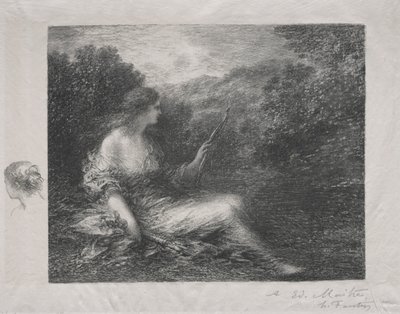 Łucznik autorstwa Ignace Henri Jean Fantin-Latour