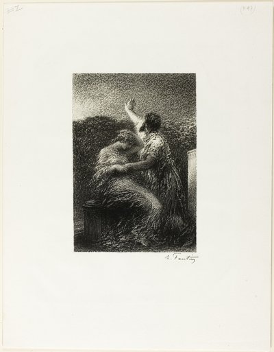 Mag Balthasar i Fatima autorstwa Ignace Henri Jean Fantin-Latour