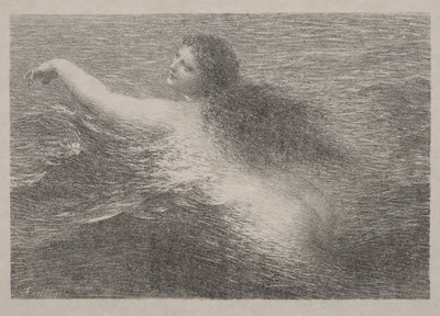 Wodny geniusz autorstwa Ignace Henri Jean Fantin Latour
