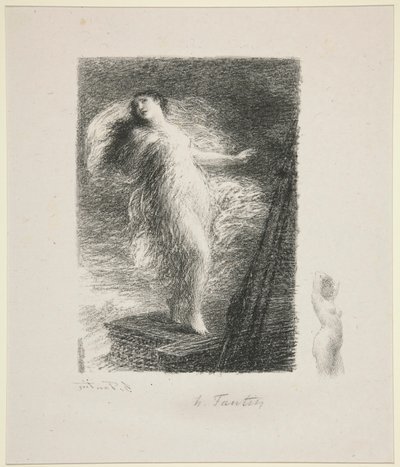 Młody Tarentin autorstwa Ignace Henri Jean Fantin Latour