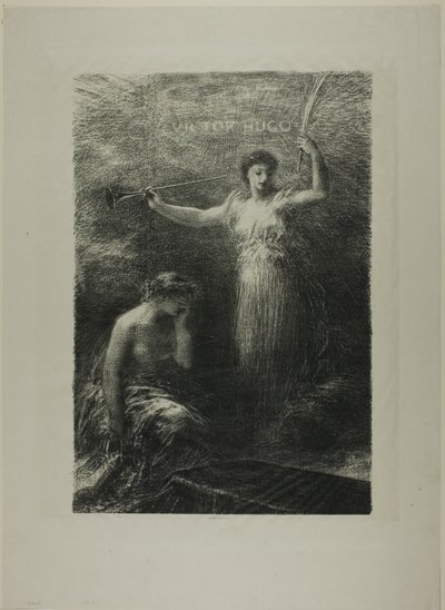 Do Victora Hugo autorstwa Ignace Henri Jean Fantin-Latour