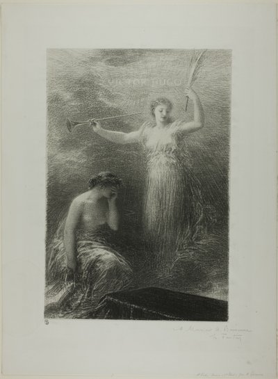 Do Victora Hugo autorstwa Ignace Henri Jean Fantin-Latour
