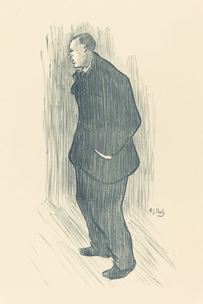 Aktor autorstwa Henri Gabriel Ibels