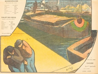 Boubouroche; walet kier autorstwa Henri Gabriel Ibels