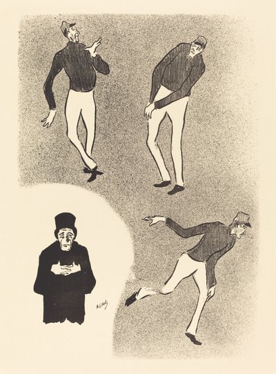 Klauni autorstwa Henri Gabriel Ibels