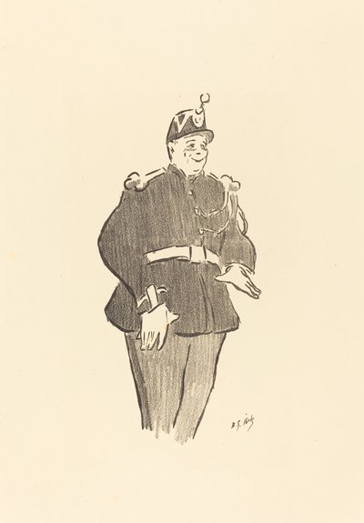 Policjant autorstwa Henri Gabriel Ibels