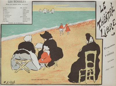Skamieliny (program Free Theatre) autorstwa Henri Gabriel Ibels