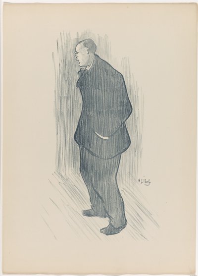 Mévisto, z Le Café-Concert autorstwa Henri Gabriel Ibels