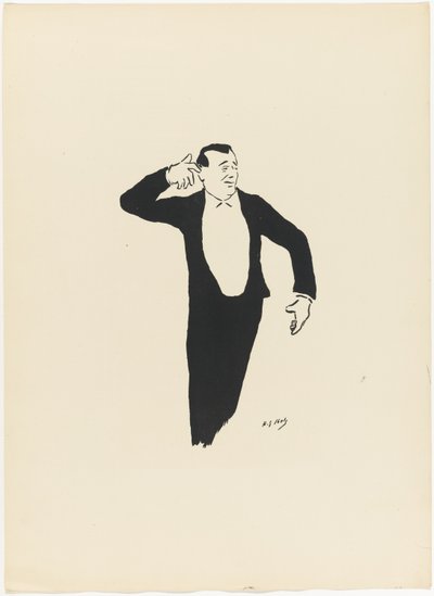 Paulus, z Le Café-Concert autorstwa Henri Gabriel Ibels