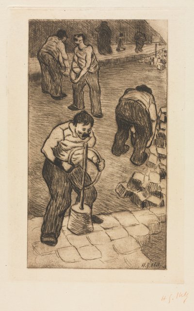 Brukarze ulic, 1894. autorstwa Henri Gabriel Ibels