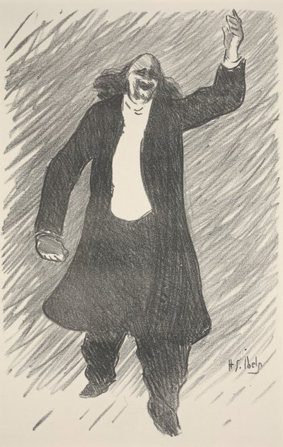 Bez tytułu (litografia) autorstwa Henri Gabriel Ibels