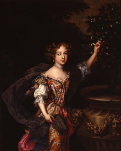 Portret Elżbiety, księżnej Somerset, ok. 1683 (olej na płótnie) autorstwa Henri Gascars
