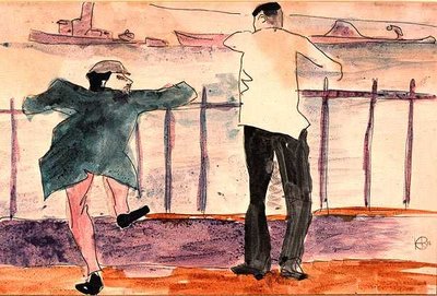 Front Morza autorstwa Henri Gaudier Brzeska