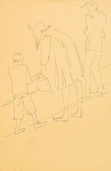 W zoo autorstwa Henri Gaudier-Brzeska