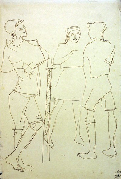 Dzieci w Parku autorstwa Henri Gaudier-Brzeska