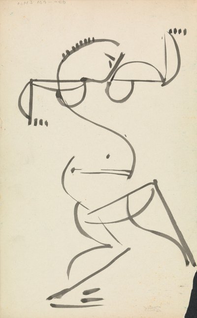 Tańcząca postać autorstwa Henri Gaudier Brzeska
