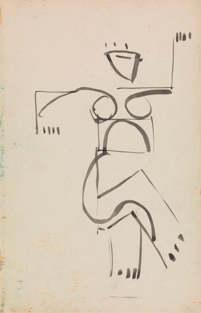 Tańcząca postać autorstwa Henri Gaudier-Brzeska