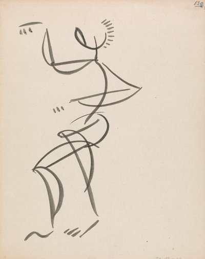 Tańcząca postać autorstwa Henri Gaudier-Brzeska