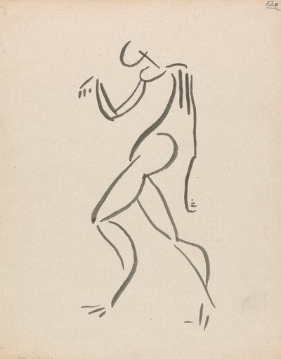 Tańcząca postać autorstwa Henri Gaudier Brzeska