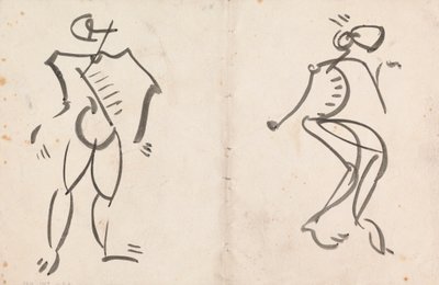 Pięć studiów dla rzeźby autorstwa Henri Gaudier-Brzeska
