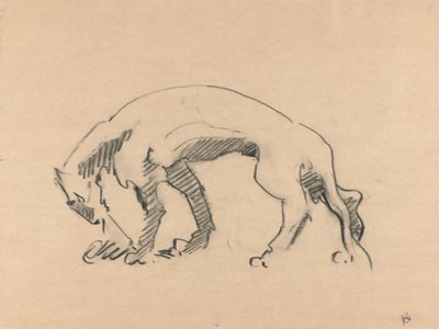 Lwica w profilu autorstwa Henri Gaudier Brzeska