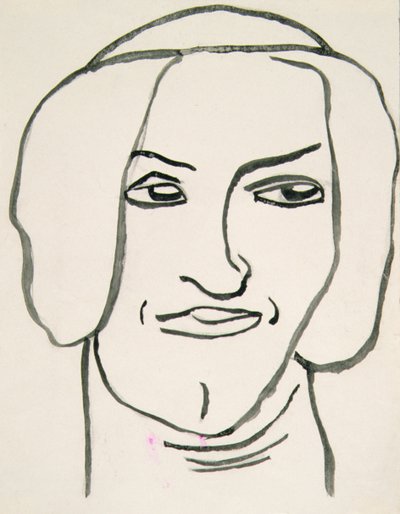 Sophie uśmiecha się autorstwa Henri Gaudier Brzeska