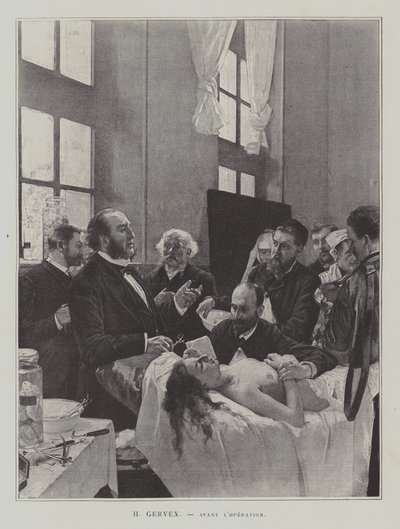 Avant lOperacja (przed operacją) autorstwa Henri Gervex