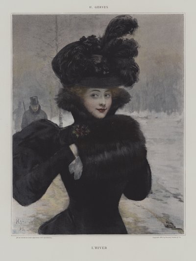LHiver (zima) autorstwa Henri Gervex