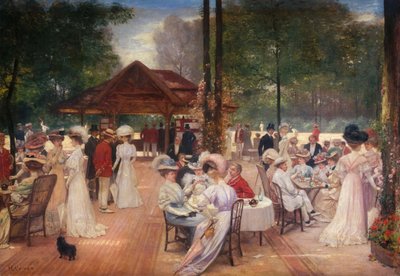 Okrąg wyspy Puteaux, ok. 1930 r. 1907. autorstwa Henri Gervex