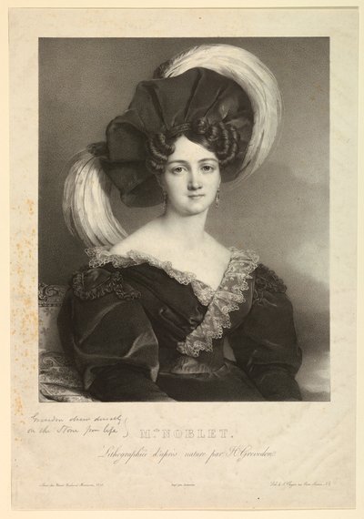 Pani Noblet autorstwa Henri Grevedon