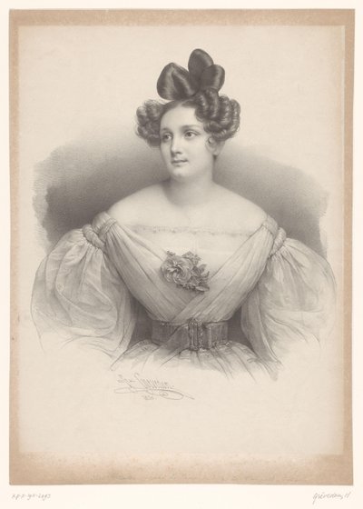 Jest portret Madame Nolte autorstwa Henri Grevedon