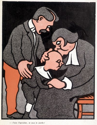 Frère Flamidien, je vous le confie - Henri Gustave Jossot (1866-1951), w "L