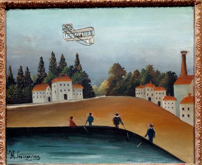 Rybacy mają linkę. Obraz Henri Rousseau dit Le Douanier Rousseau (1844-1910) autorstwa Henri J.F. Rousseau